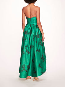 Strapless Marigold Gown | Marchesa