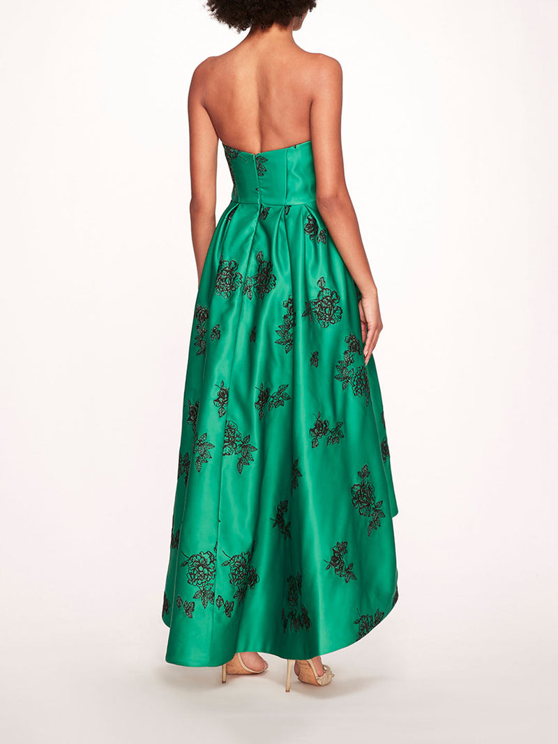 Strapless Marigold Gown | Marchesa