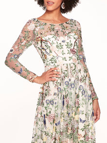 Botanical Embroidered Gown | Marchesa