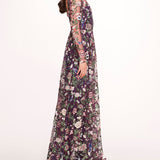Botanical Embroidered Gown | Marchesa
