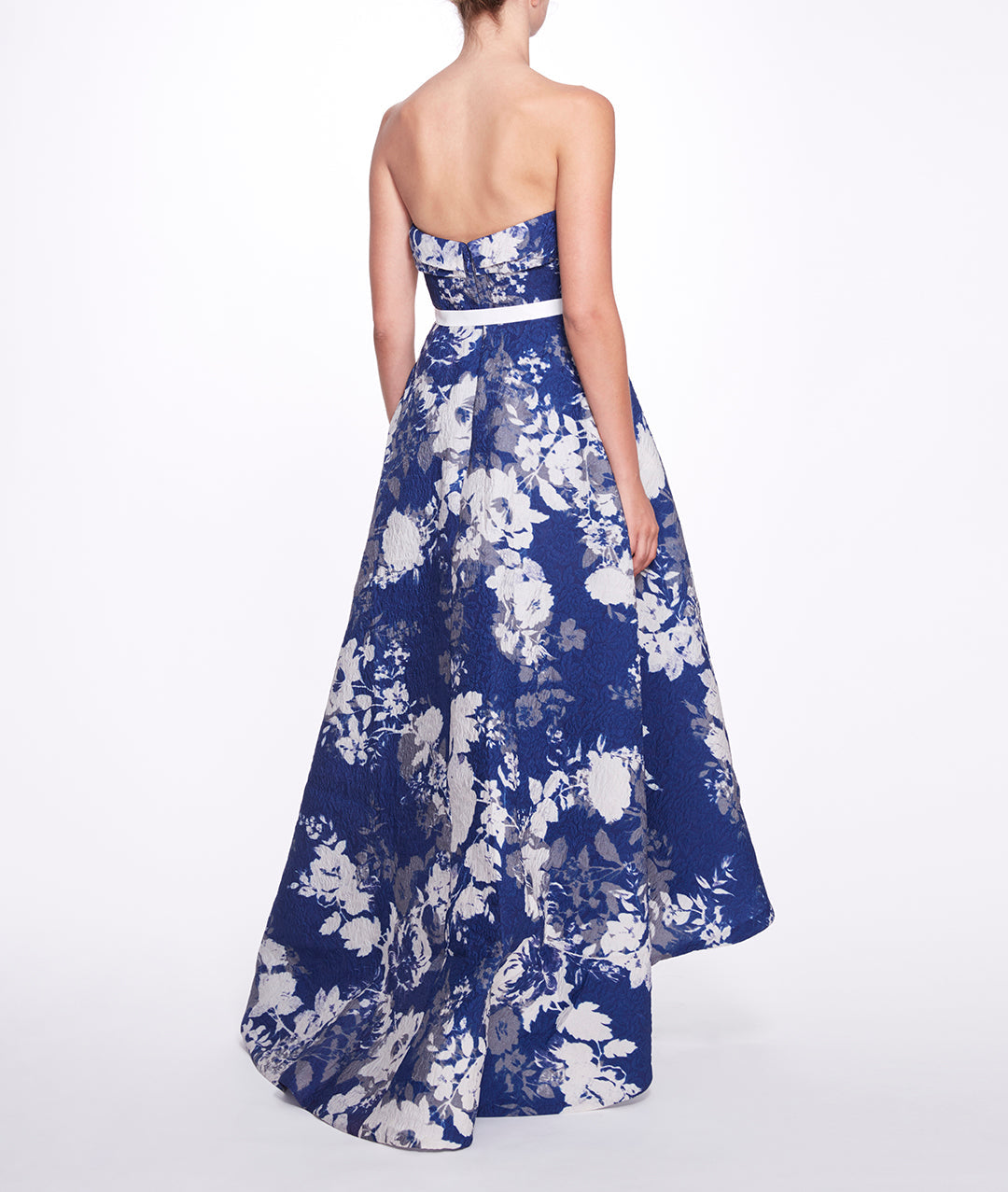 Organza Cloque Hi-low Gown Marchesa