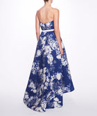 Organza Cloque Hi-low Gown Marchesa