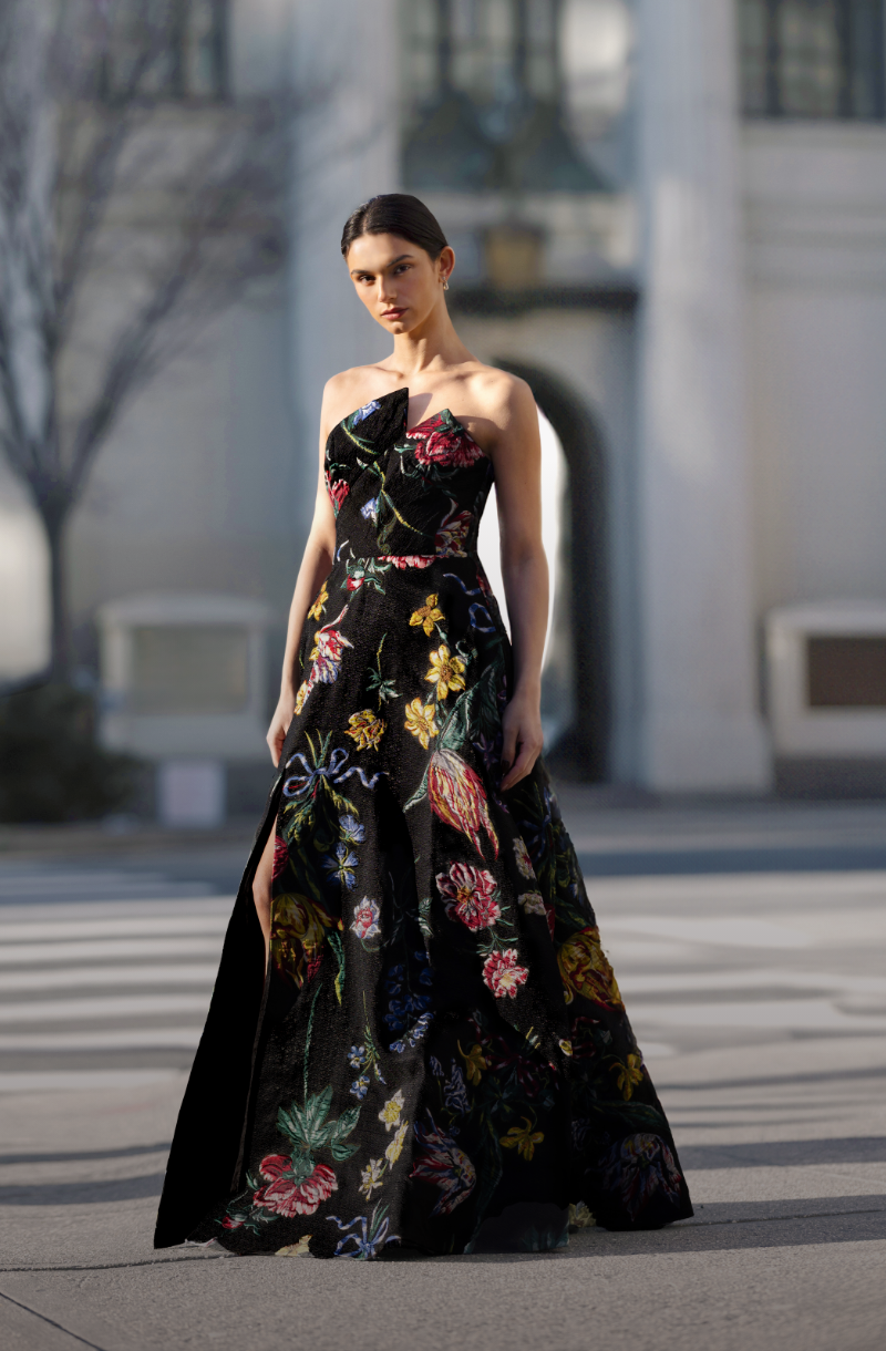 Black Princess heart-shaped neckline gown ➤➤ Milla Dresses - USA, Worldwide  delivery
