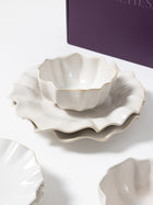 Lotus Stoneware Bowl Set