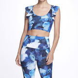 Crystal Printed Bra Marchesa