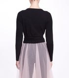 Anne Wrap Sweater | Marchesa