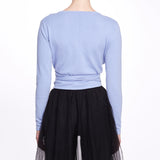 Anne Wrap Sweater | Marchesa