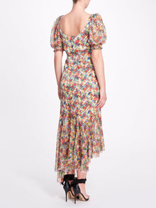 Sweetheart Neckline Hi-lo Dress Marchesa