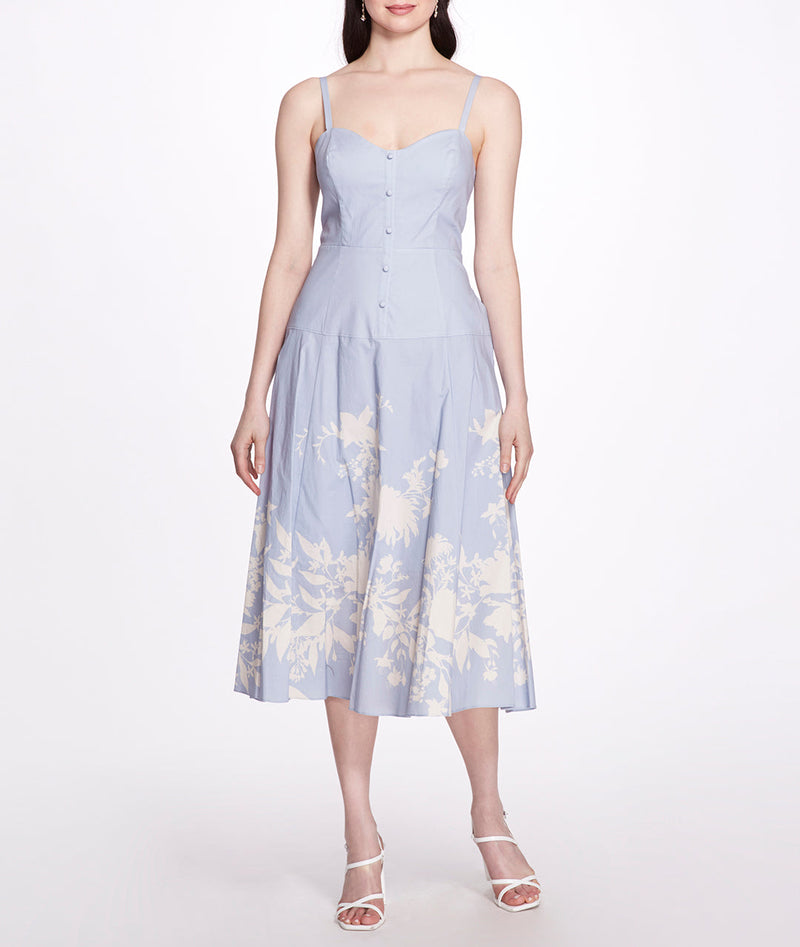 Poplin Day Dress | Marchesa