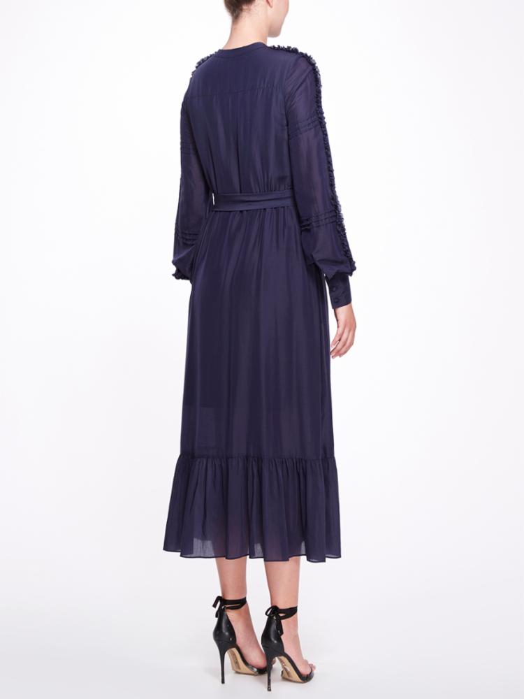 Voile Day Dress Marchesa