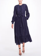 Voile Day Dress Marchesa