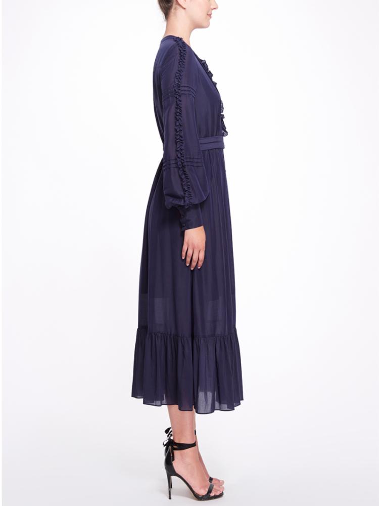 Voile Day Dress Marchesa