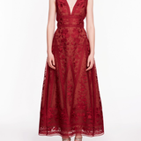 Spear Garden Midi Dress