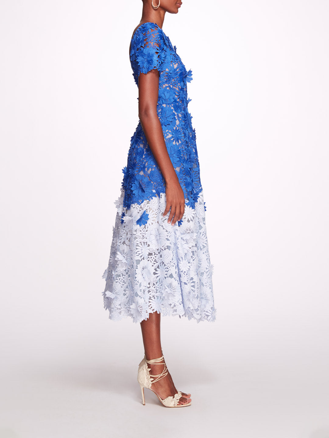 Dahlia Midi Dress | Marchesa