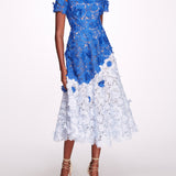 Dahlia Midi Dress | Marchesa