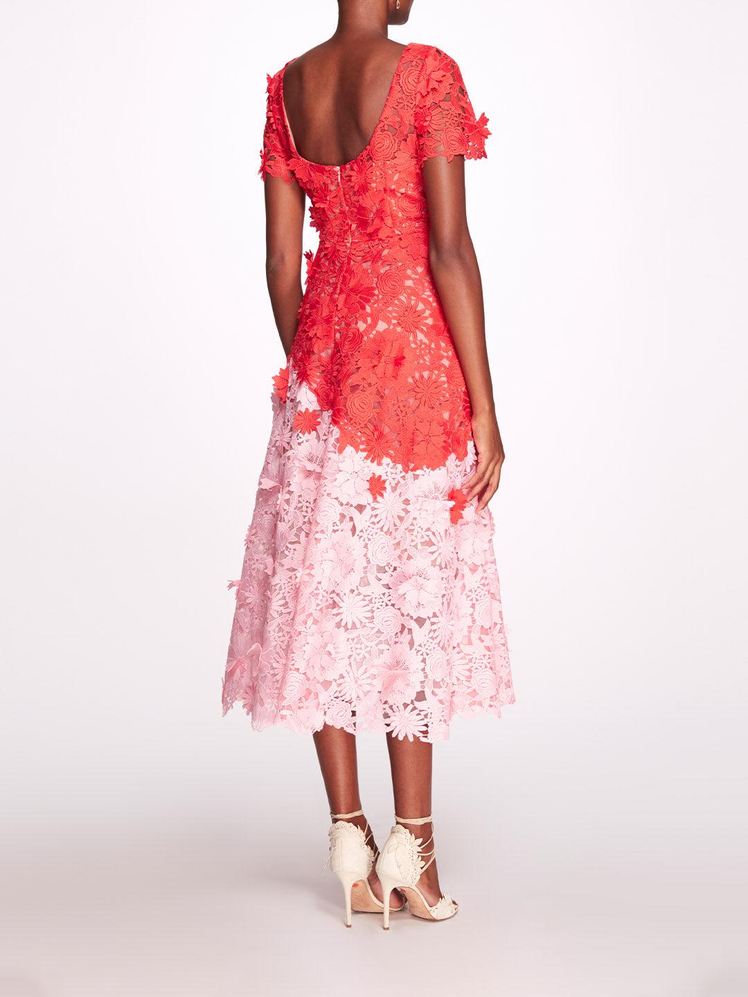 Dahlia Midi Dress | Marchesa