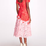 Dahlia Midi Dress | Marchesa