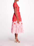 Dahlia Midi Dress | Marchesa