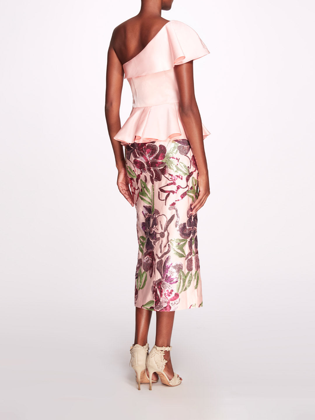 Dutchess Degrade Midi Dress | Marchesa