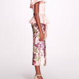 Dutchess Degrade Midi Dress | Marchesa