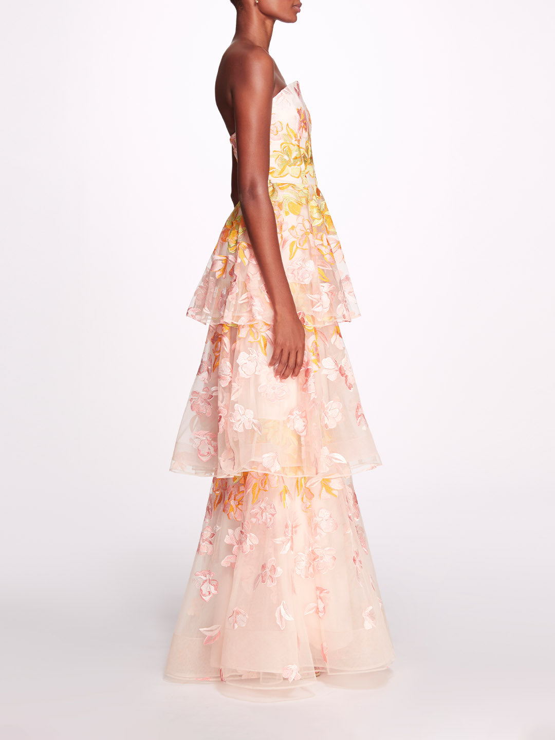Falling Flowers Gown | Marchesa