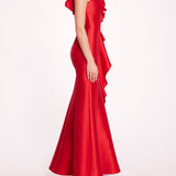 Silk Mikado Gown | Marchesa