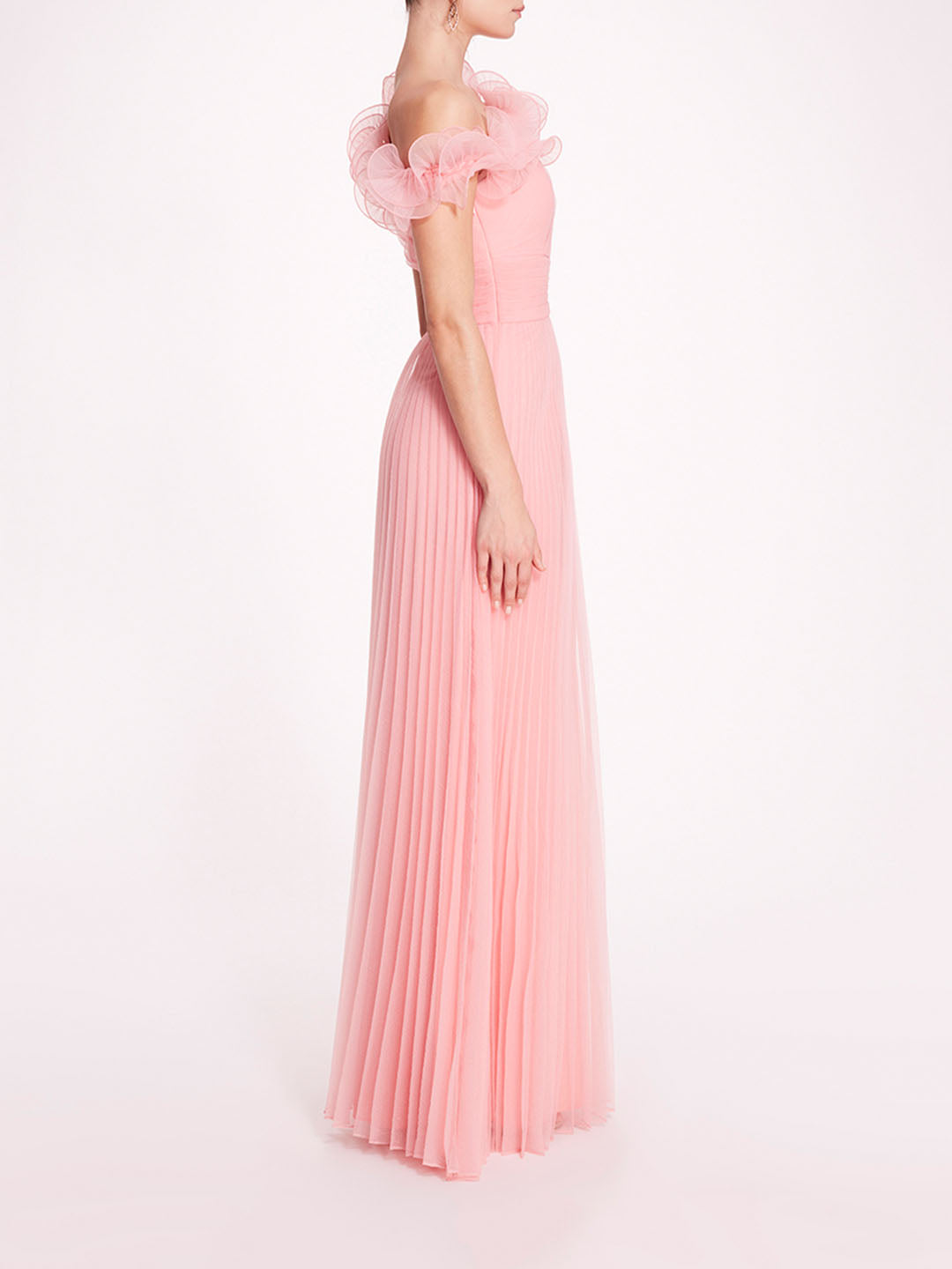 Pebble Organza Gown | Marchesa