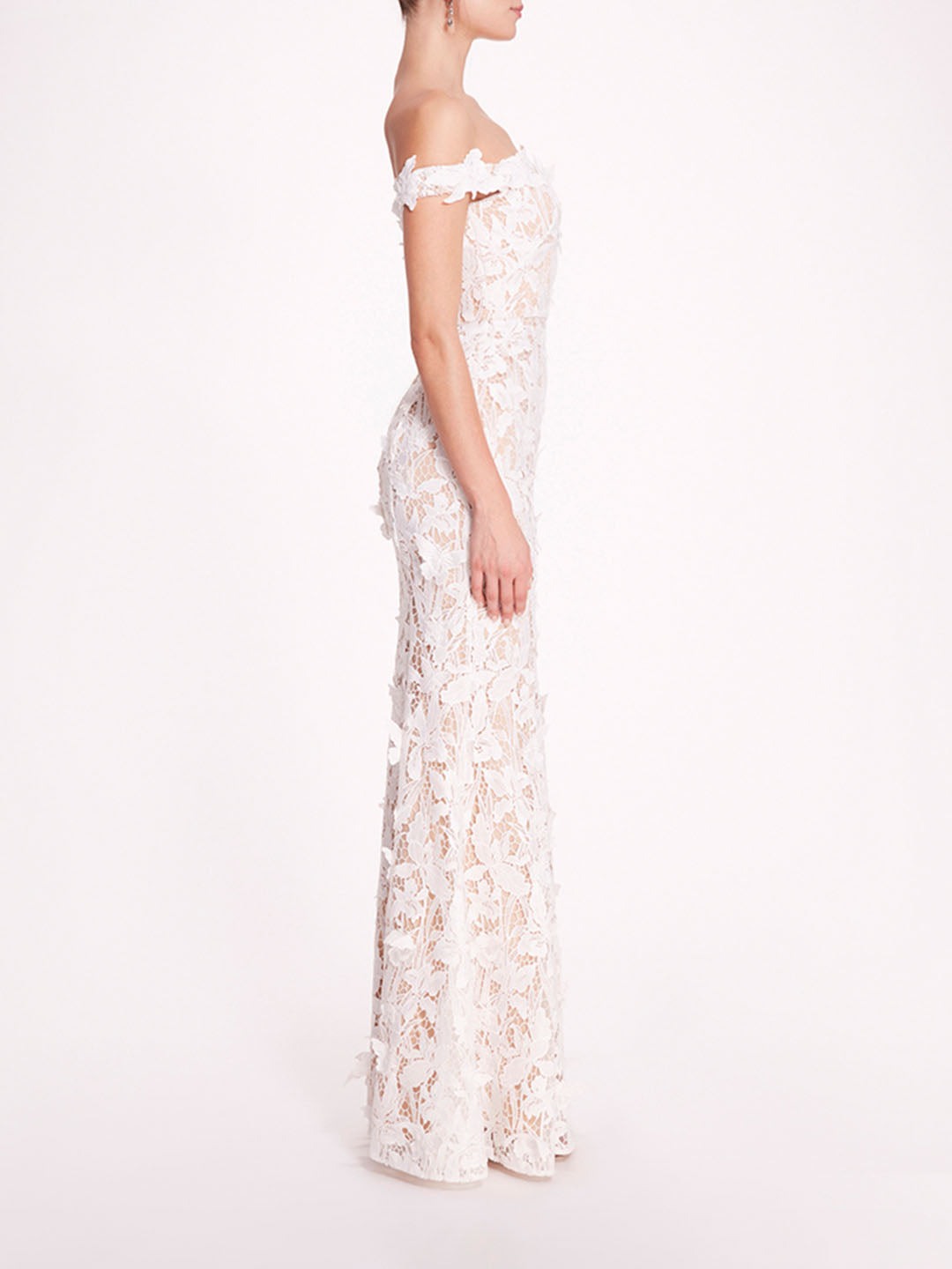 Organic Lace Gown | Marchesa
