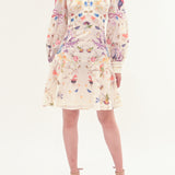 Threadwork Voile Mini Dress