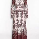 Corded Twill Midi Dress