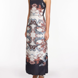 Sleeveless Twill Maxi Dress