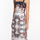 Sleeveless Twill Maxi Dress