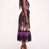 Abstract Viscose Midi Dress | Marchesa