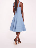 Rosette Ruffle Sundress | Marchesa