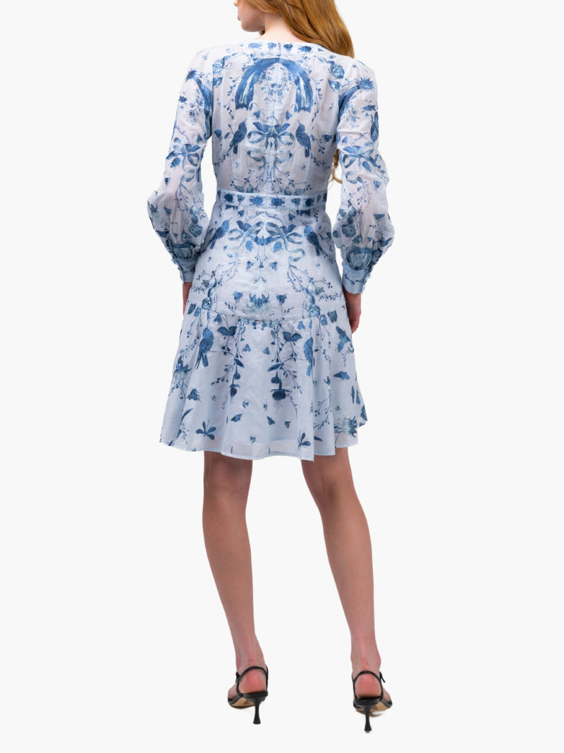 Threadwork Voile Mini Dress