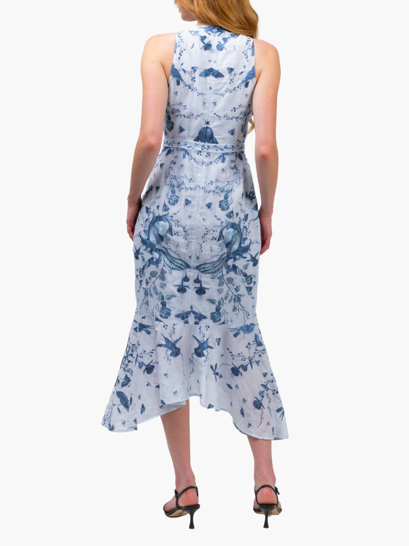 Threadwork Voile Handkerchief Dress