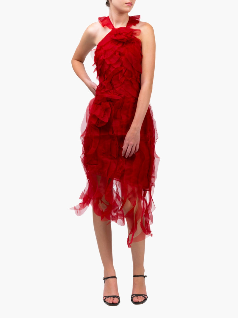 Matte Organza Mini Dress