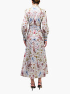 Cotton Poplin Collared Maxi Dress