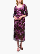 Bronix Botanicals Long Sleeve Midi Dress