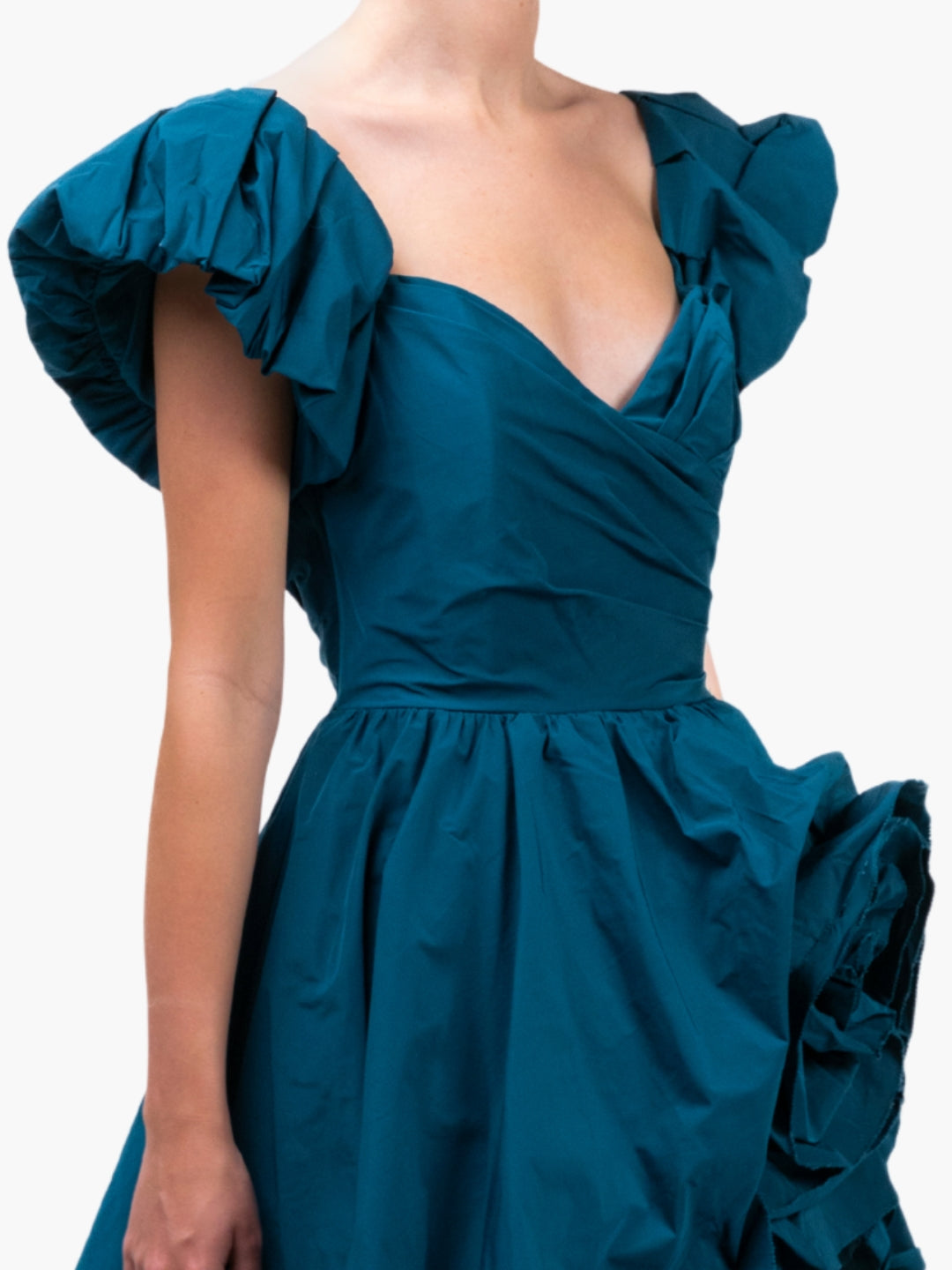 Abstract Taffeta Ballgown