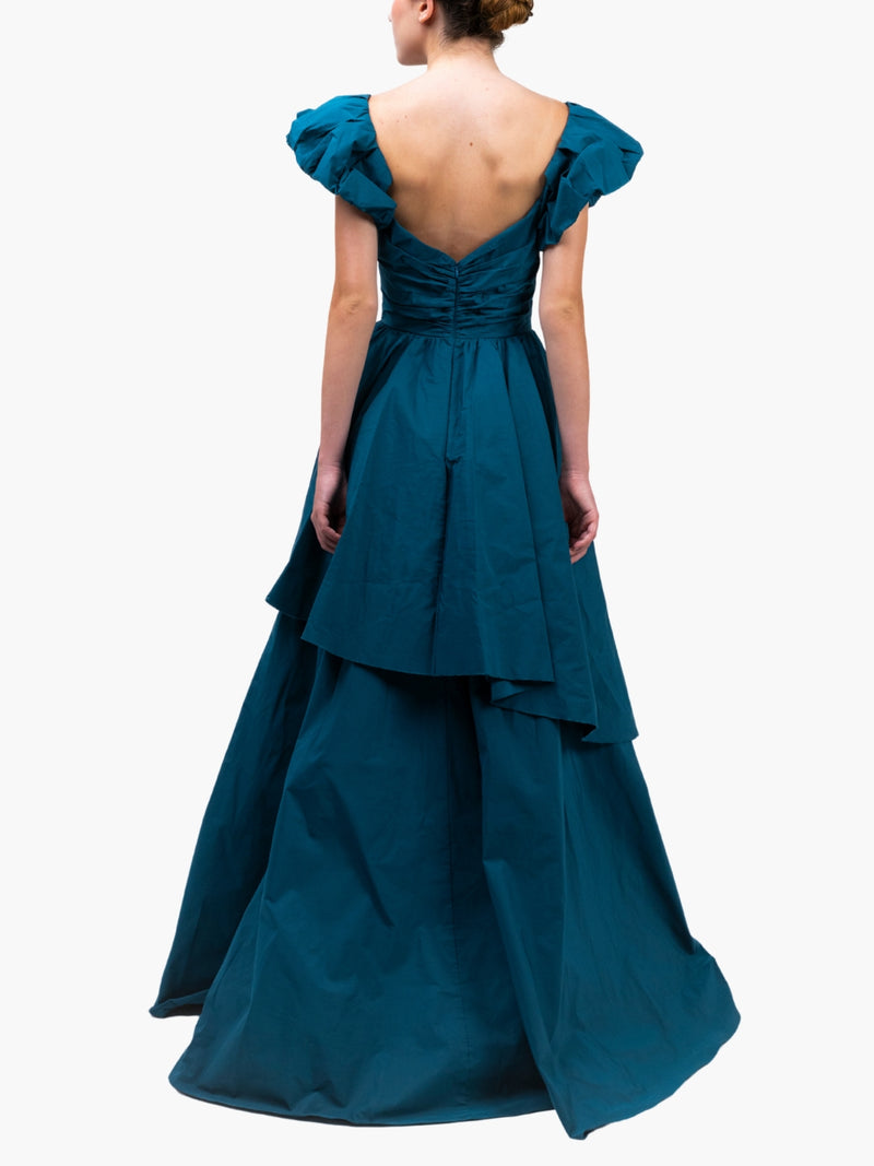 Abstract Taffeta Ballgown
