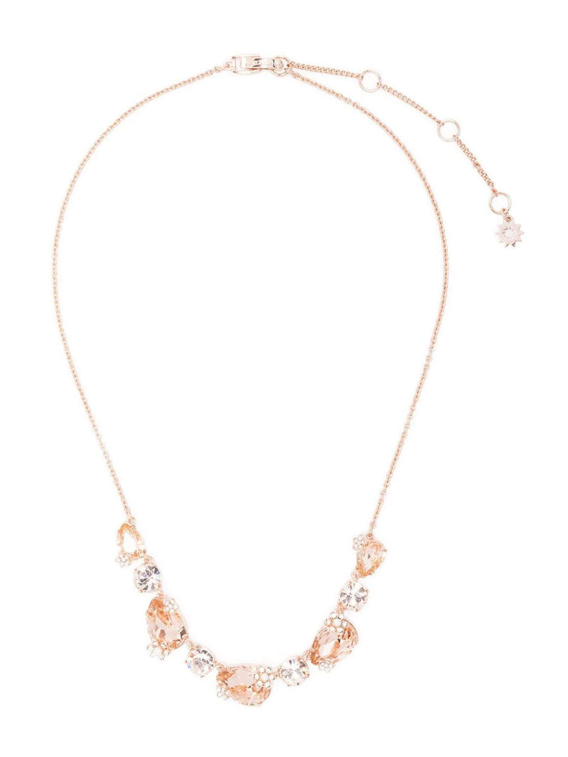 Rose Gold Stone Necklace | Marchesa
