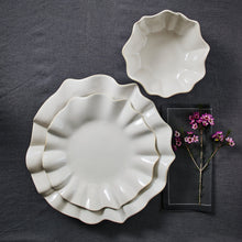 Marchesa Lotus Stoneware 12-Piece Dinnerware Set