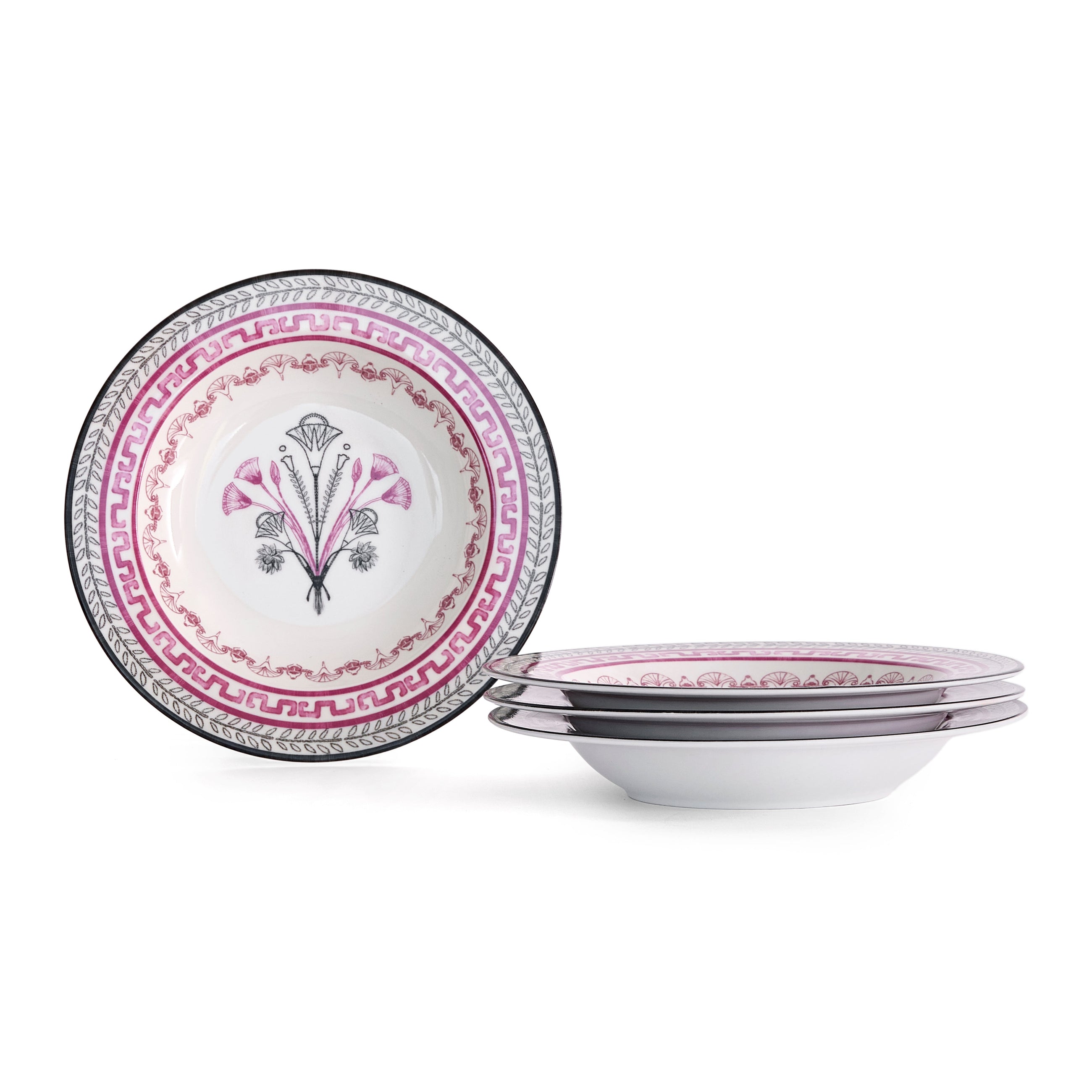 Serengeti Porcelain Pasta Bowl Set