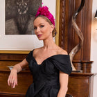 FUCHSIA MARCHESA COUTURE X LELE SADOUGHI GRETA FLORAL HEADBAND
