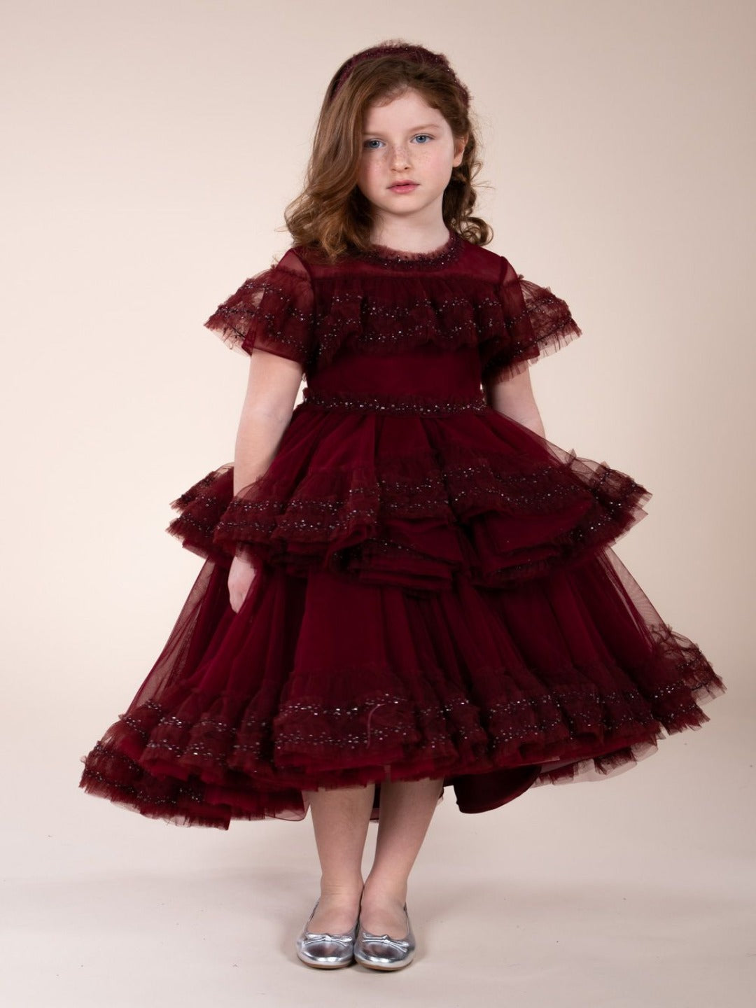 Dress - BORDEAUX | Marchesa