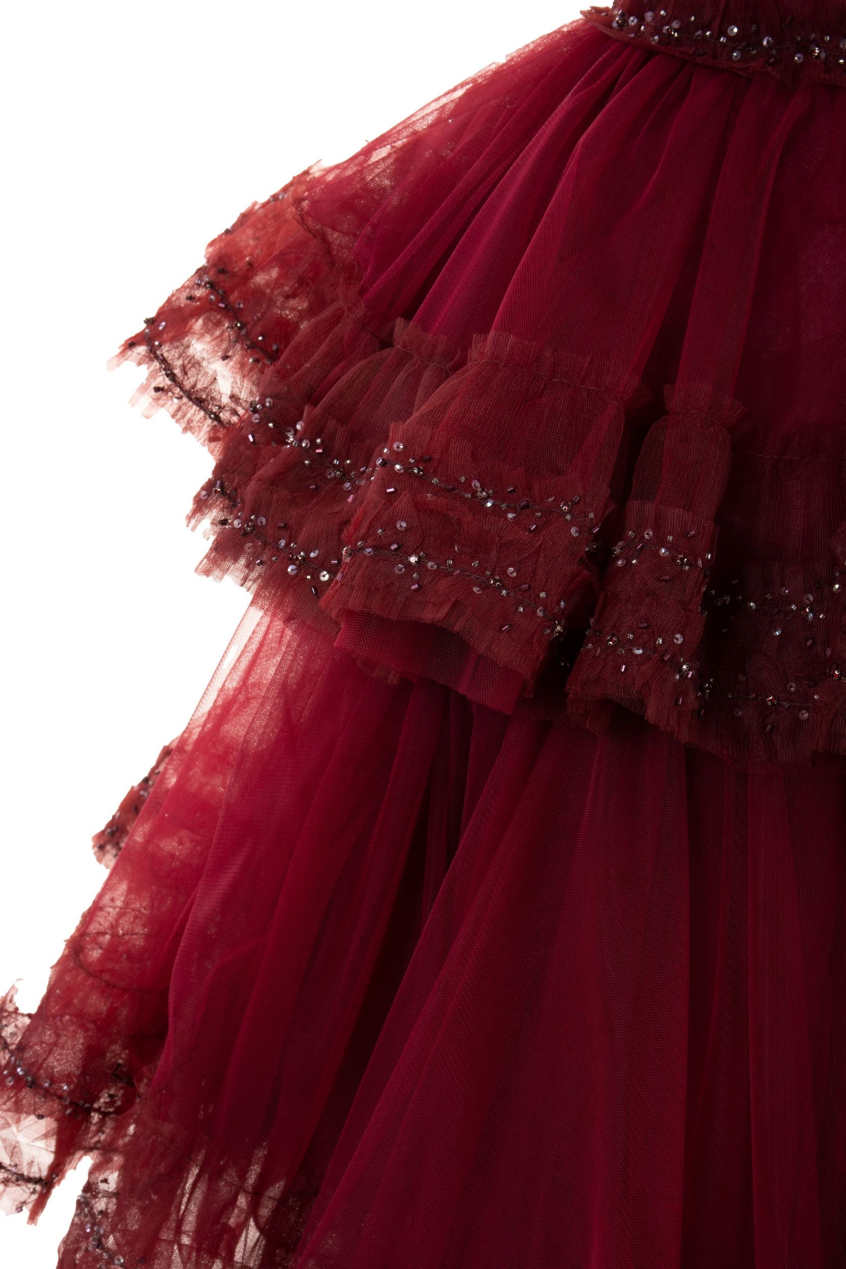 Dress - BORDEAUX | Marchesa