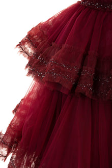 Dress - BORDEAUX | Marchesa