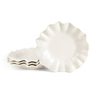 Lotus Stoneware Dinner Plate Set
