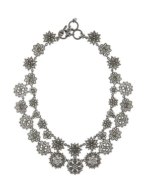 Double Strand Flower Necklace | Marchesa